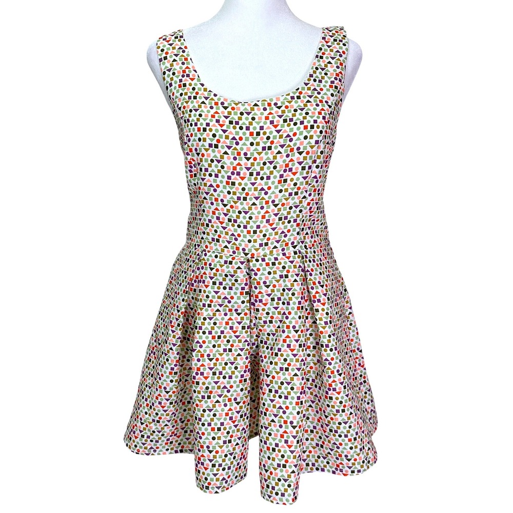 Lili Sidonio Romper Women S Off White Geometric Playsuit Retro Molly Bracken NWT
